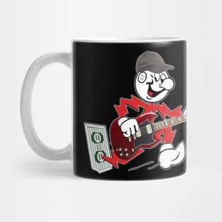 AC DC Reddy Kilowatt High Voltage Mug